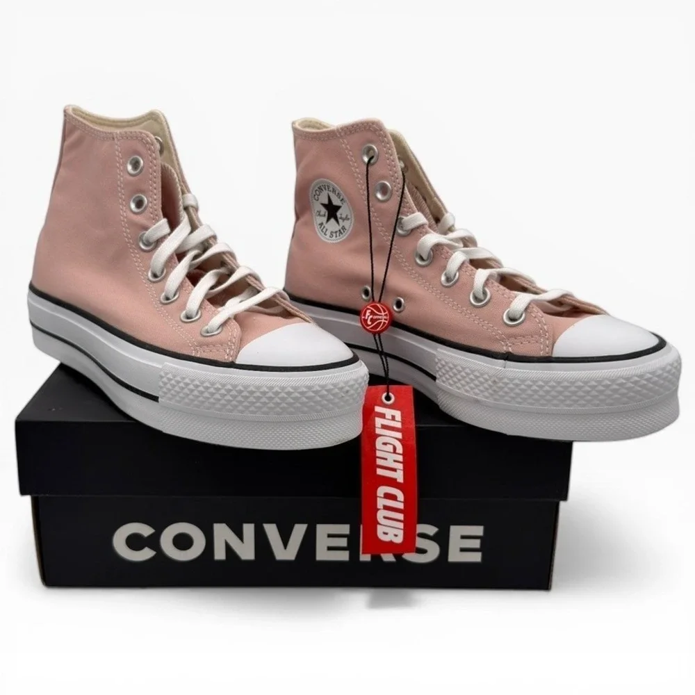 Converse Chuck Taylor All Star Platform Hi Pink Rose‎ Women's 6 Box